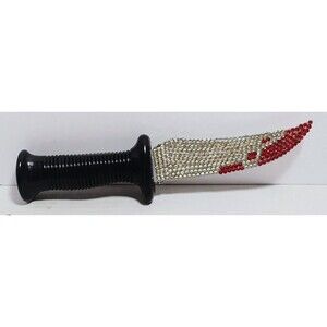 FUNWORLD SPIRIT HALLOWEEN SCREAM GHOSTFACE PROP COSTUME BLING KNIFE